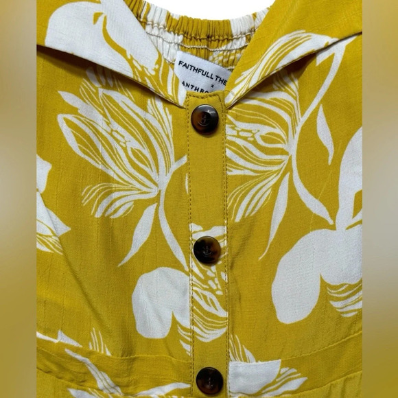 NWT Anthropologie Faithfull the Brand Gemma jumpsuit size Large - Picture 6 of 15